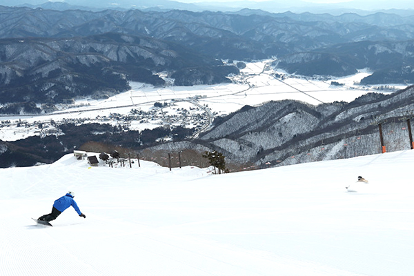 エイブル白馬五竜＆Hakuba47の全景