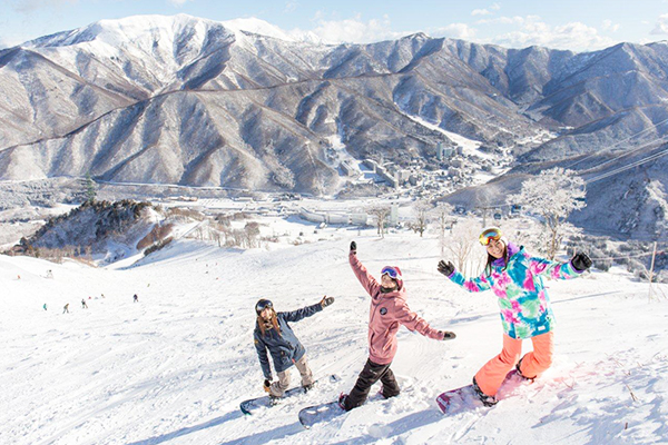 Mt.Naebaの広大なエリア